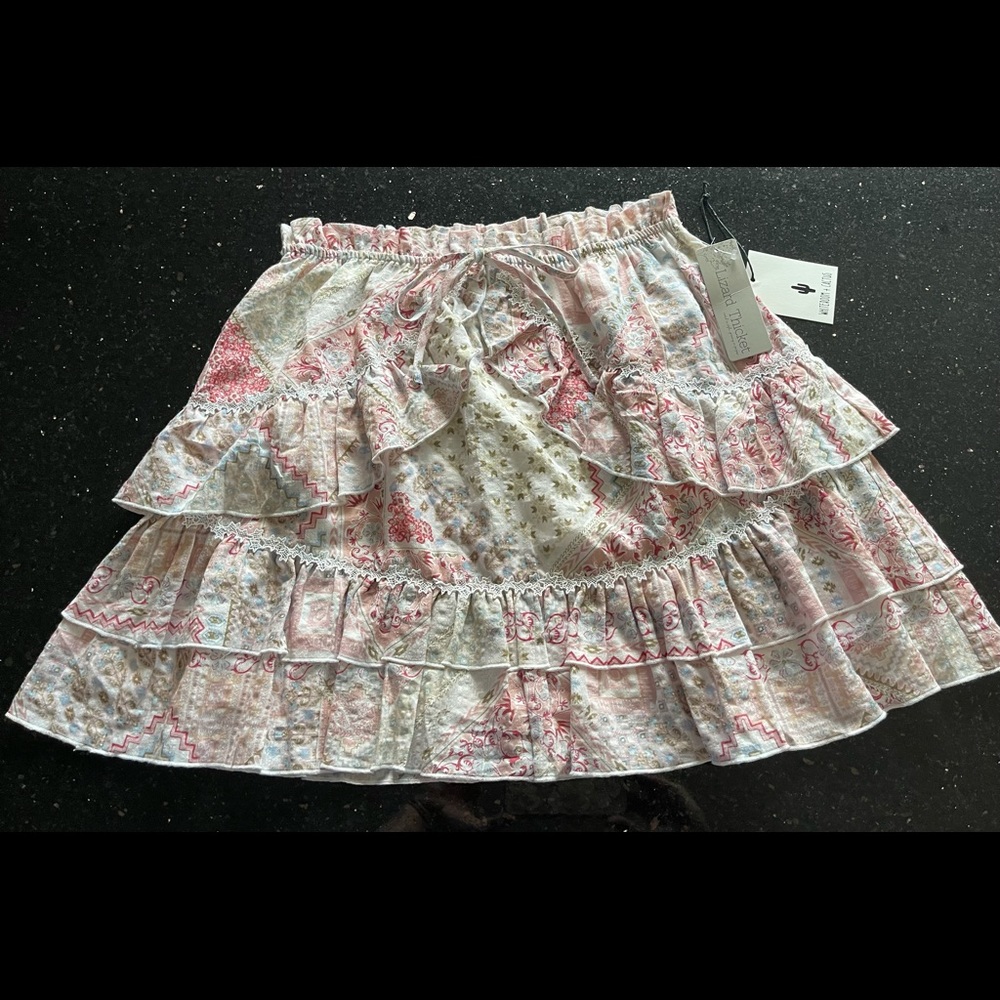 New with tags Lizard Thicket summer ruffle skirt